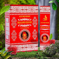 Ayurvedic Masala Incense Dragon Blood packaging with greenery in the background
