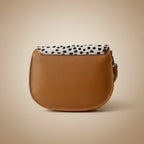 Handcrafted Cowhide Leather Crossbody Bag – One of a Kind - 03