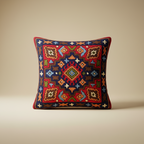 Kashmir Atelier – Zafar Geometric Cushion Cover (40x40 cm)