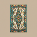 Kashmir Atelier – Gulzar Garden Rug (80 x 122 cm)