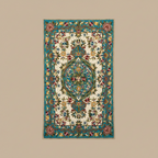 Kashmir Atelier – Gulzar Garden Rug (80 x 122 cm)