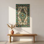 Kashmir Atelier – Gulzar Garden Rug (80 x 122 cm)