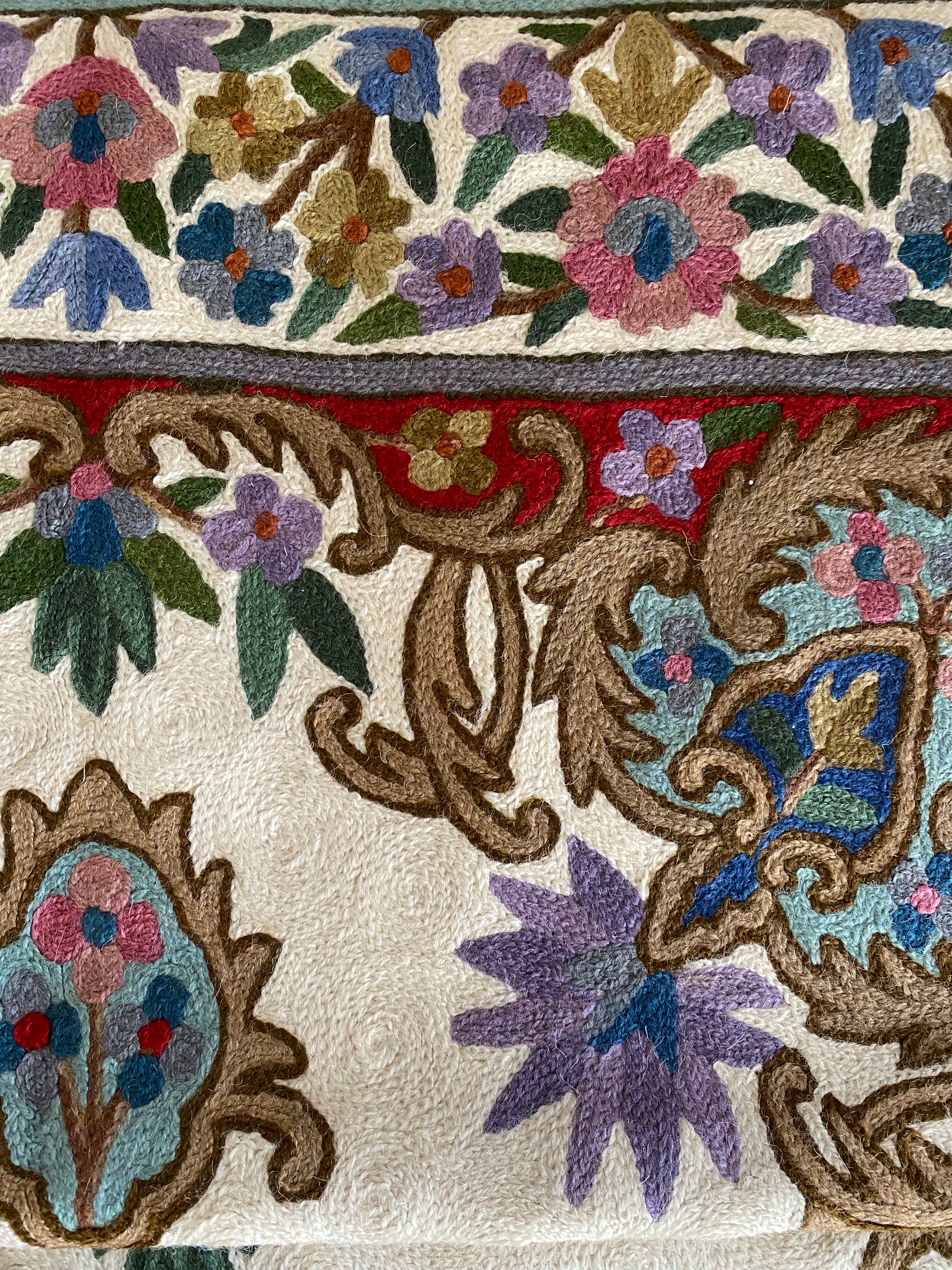 Kashmir Atelier – Noor Medallion Rug (80 x 122 cm)