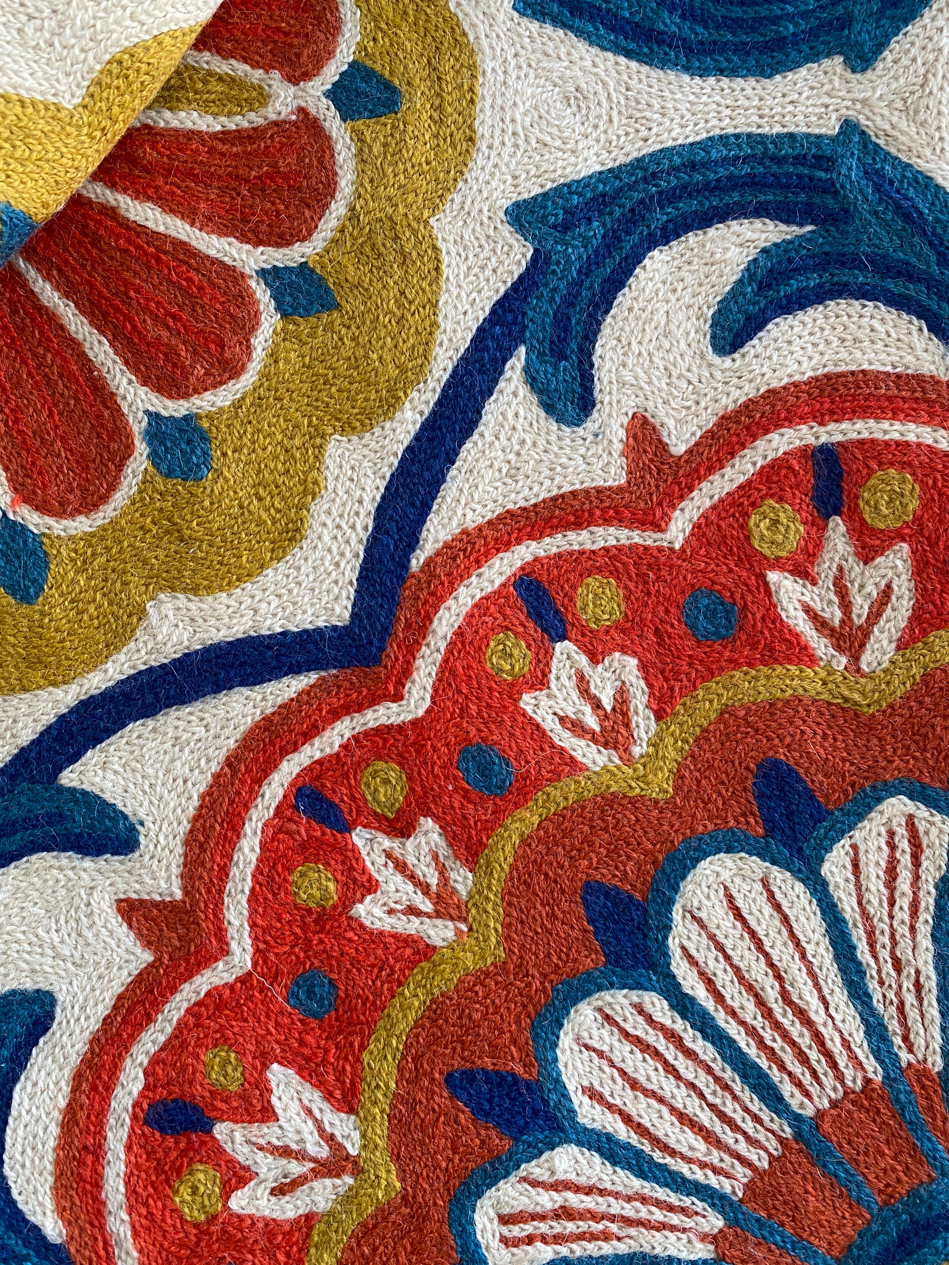 Kashmir Atelier – Surya Bloom Repeat Rug (183 x 122 cm)