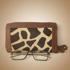 Hair-On Leather Wallet Clutch – Natural Pattern Edition 01