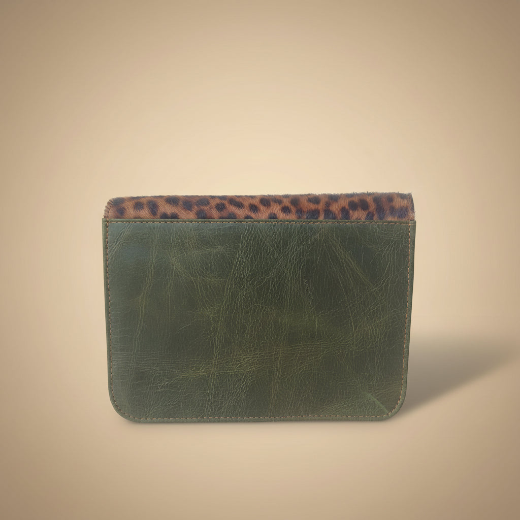 Cowhide Leather Shoulder Bag – Unique Piece 07