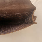 Cowhide & Leather Crossbody Bag – Handcrafted Minimal Design – 04