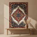 Kashmir Atelier – Ivory Garden Medallion (183 × 122 cm)