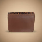 Cowhide Leather Shoulder Bag – Unique Piece 08